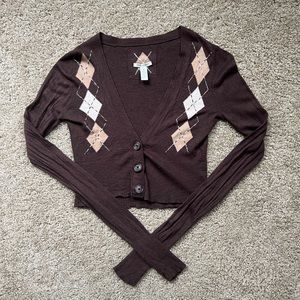 Vintage Abercrombie & Fitch Argyle Sweater